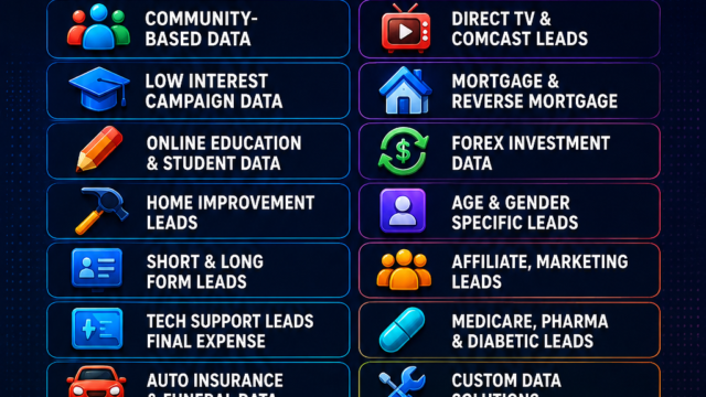 Unlock Premium B2B & B2C Leads/Data/Emails for Any Campaign or Niche!